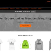 Der Enduro Junkies Merchandising Online Shop